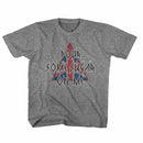 Def Leppard-Pour Some Triangle-Graphite Heather Toddler S/S T-Shirt-3T - Graphite Heather