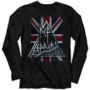 Def Leppard-Jacked Up-Black Adult L/S T-Shirt - Black