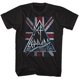 Def Leppard-Jacked Up-Black Adult S/S T-Shirt - Black