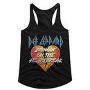 Def Leppard-Bringin-Black Ladies Slimfit Racerback-S - Black