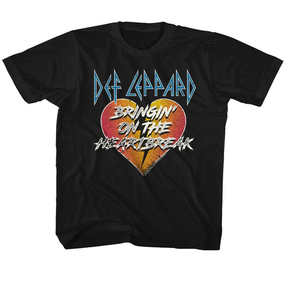 Def Leppard-Bringin-Black Toddler S/S T-Shirt-3T - Black