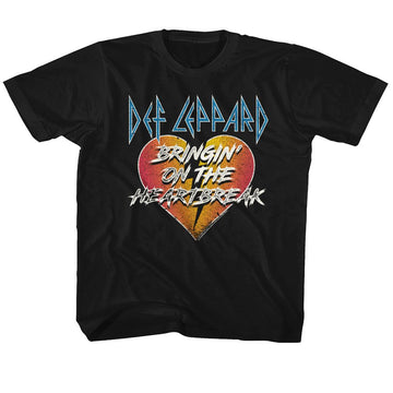 Def Leppard-Bringin-Black Toddler S/S T-Shirt-2T - Black