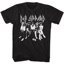 Def Leppard-Deflep-Black Adult S/S T-Shirt - Black