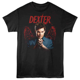 Dexter-Dexter Blood Wings Alt-Black Adult S/S T-Shirt - Black