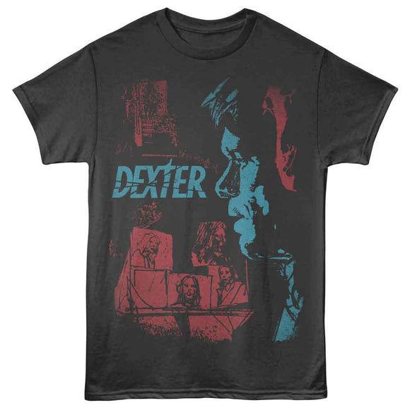 Dexter-Dexter Profile-Smoke Adult S/S T-Shirt - Smoke