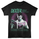 Dexter-Dexter Tonights The Night-Black Adult S/S T-Shirt - Black