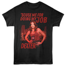 Dexter-Dexter Job-Black Adult S/S T-Shirt - Black
