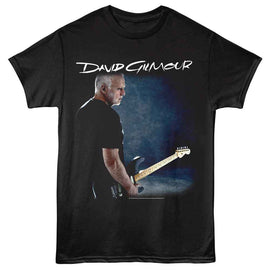 David Gilmour-David Gilmour-Black Adult S/S T-Shirt - Black