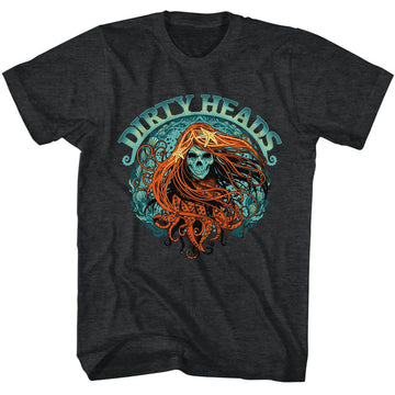 Dirty Heads-Dirty Heads Phantoms Reimagined-Black Heather Adult S/S T-Shirt - Black Heather