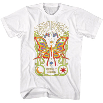 Dirty Heads-Dirty Heads Butterfly-White Adult S/S T-Shirt - White