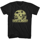 Day Of The Dead-Dotd Once Again-Black Adult S/S T-Shirt - Black