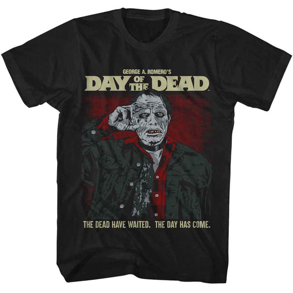 Day Of The Dead-Dotd Bub Salute-Black Adult S/S T-Shirt - Black