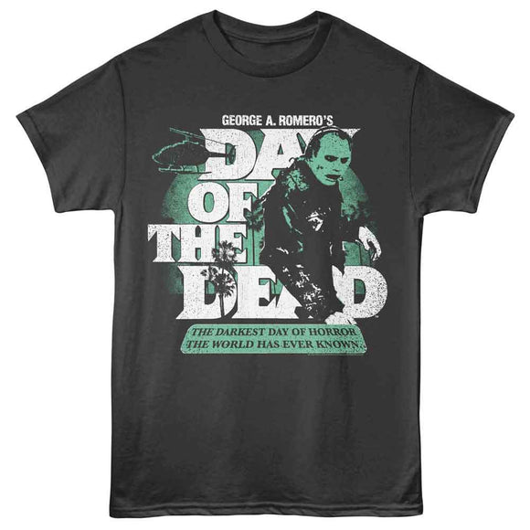 Day Of The Dead-Dotd Darkest Day Of Horror-Smoke Adult S/S T-Shirt - Smoke