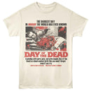 Day Of The Dead-Dotd Cut Open Guy-Natural Adult S/S T-Shirt - Natural