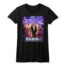 Dead Rising-Purple Action-Black Ladies S/S T-Shirt - Black