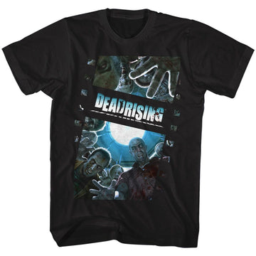 Dead Rising-Zombiefilm-Black Adult S/S T-Shirt - Black