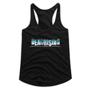 Dead Rising-Logo-Black Ladies Slimfit Racerback-S - Black