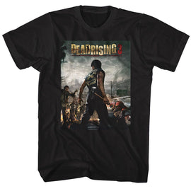 Dead Rising-Deadrising3-Black Adult S/S T-Shirt - Black