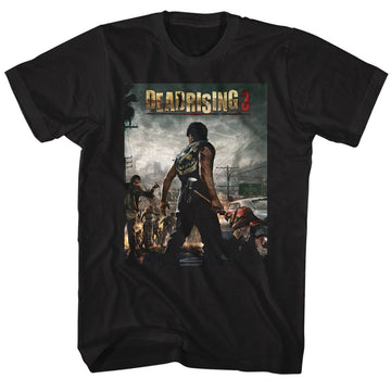 Dead Rising-Deadrising3-Black Adult S/S T-Shirt - Black
