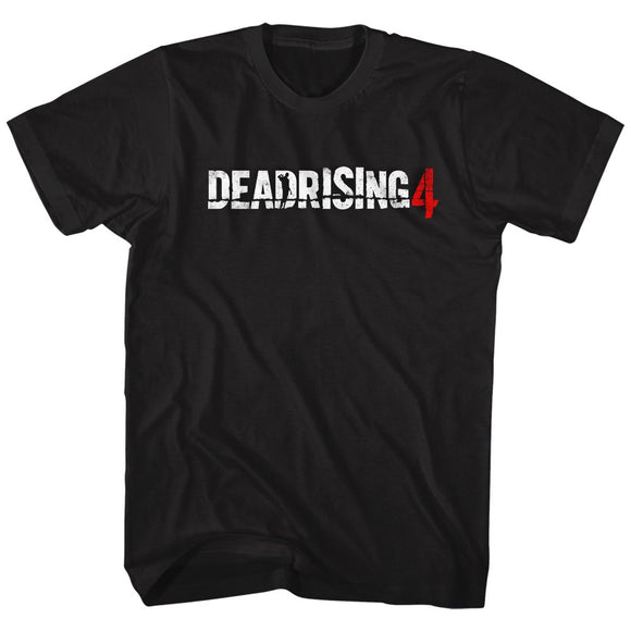 Dead Rising-Dr4Logo-Black Adult S/S T-Shirt - Black