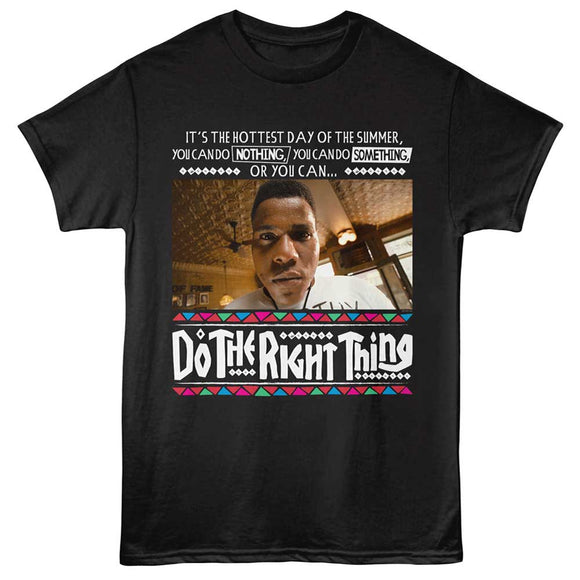 Do The Right Thing Hottest Day Of Summer Black Adult T-Shirt