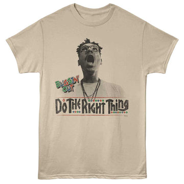 Do The Right Thing Buggin Out Sand Adult T-Shirt