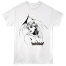 Darkstalkers Morrigan Bust White Adult T-Shirt