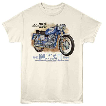 Ducati-Ducati Desert Diana-Natural Adult S/S T-Shirt - Natural