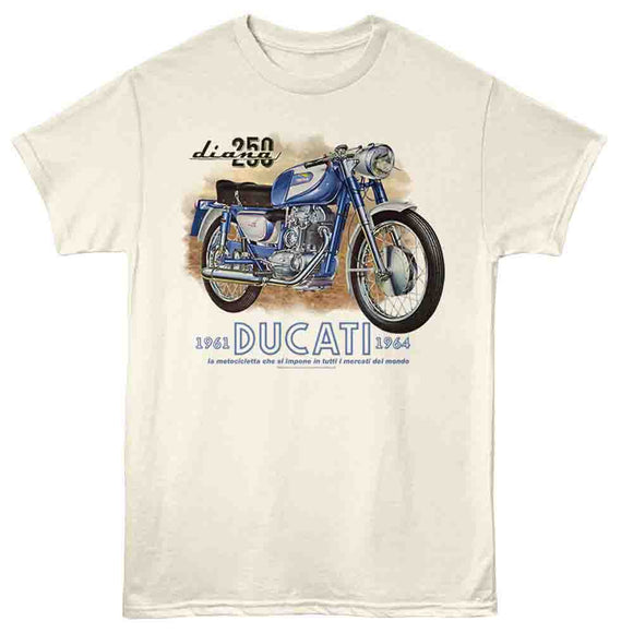 Ducati-Ducati Desert Diana-Natural Adult S/S T-Shirt - Natural