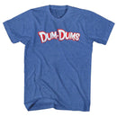 Dum Dums-Logo-Royal Heather Adult S/S T-Shirt - Royal Heather