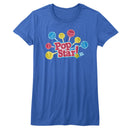 Dum Dums-Pop Star-Royal Ladies S/S T-Shirt - Royal