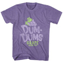 Dum Dums Grape Adult T-Shirts