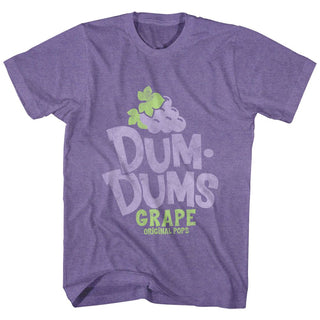 Dum Dums Grape Adult T-Shirts