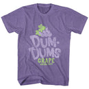 Dum Dums-Grape-Purple Heather Adult S/S T-Shirt - Purple Heather