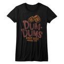 Dum Dums-Root Beer-Black Ladies S/S T-Shirt - Black