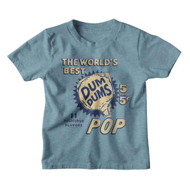 Dum Dums-Dum Dums Five For Five-Vintage Indigo Toddler S/S T-Shirt-2T - Vintage Indigo