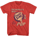 Dum Dums-Dum Dums Five For Five-Red Heather Adult S/S T-Shirt - Red Heather