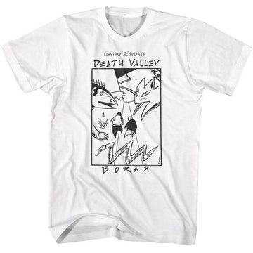 Enviro Sports-Enviro Sports Death Valley Borax-White Adult S/S T-Shirt - White