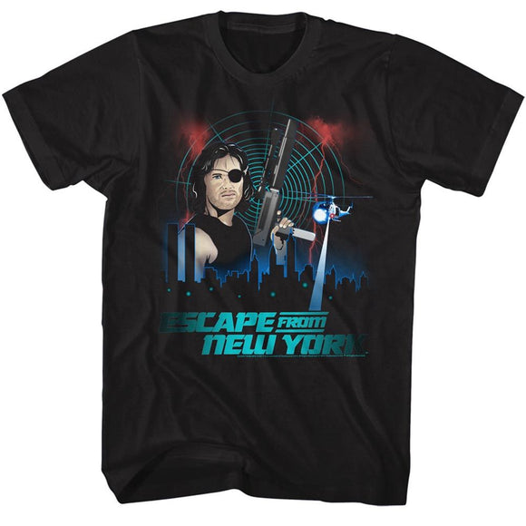 Escape From New York-Efny-Black Adult S/S T-Shirt - Black
