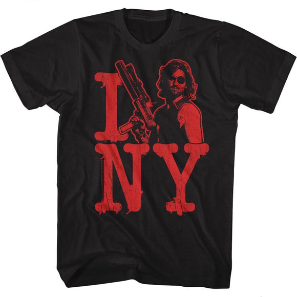 Escape From New York-Isnakeny-Black Adult S/S T-Shirt - Black
