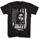 Escape From New York-Snake Flag-Black Adult S/S T-Shirt - Black