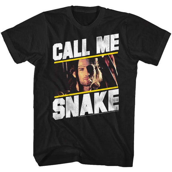 Escape From New York-Snek-Black Adult S/S T-Shirt - Black