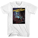 Escape From New York-Run Poster-White Adult S/S T-Shirt - White