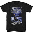 Escape From New York-Insane-Black Adult S/S T-Shirt - Black