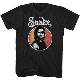 Escape From New York-Circle Snake-Black Adult S/S T-Shirt - Black