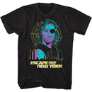 Escape From New York-Snake Over City-Black Adult S/S T-Shirt - Black