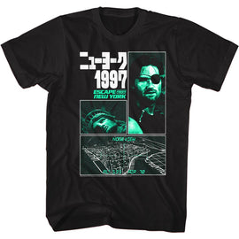 Escape From New York-Newyork1997-Black Adult S/S T-Shirt - Black