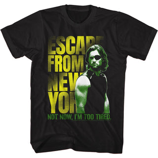 Escape From New York Not Now Adult T-Shirts