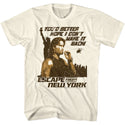 Escape From New York Better Hope Adult T-Shirts