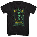 Escape From New York-Escape Call Me Snake Tech Screen-Black Adult S/S T-Shirt - Black